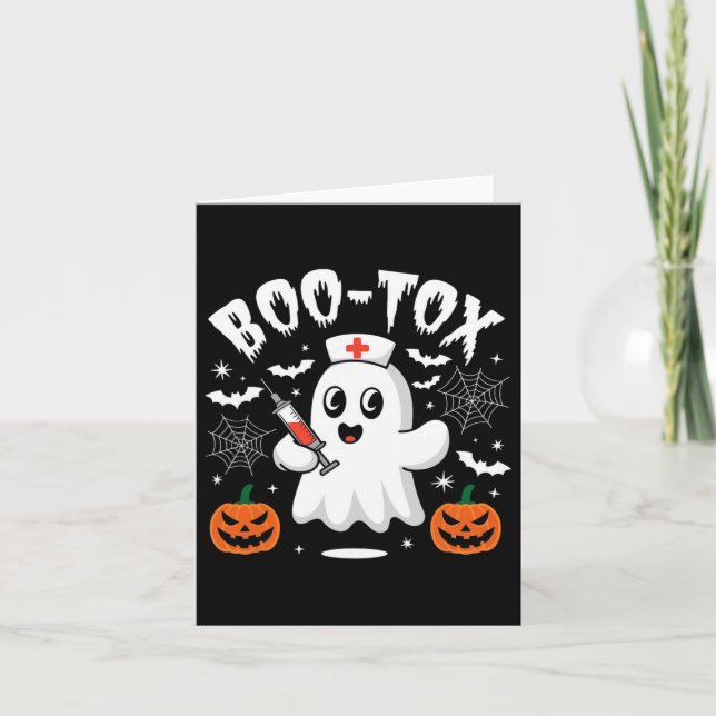 Carte Humour de l'infirmière d'Halloween (Devant)