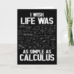 Carte Humour de maths drôle, Blague de calcul, Je souhai