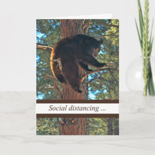 Carte Humour de soutien de Corona Virus