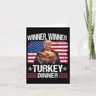 Carte Humour Drôle Gagnant Trump 