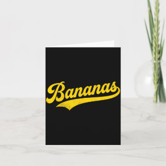 Carte Humour Rétro Banane Bananes Clic Hommes Femmes Enf