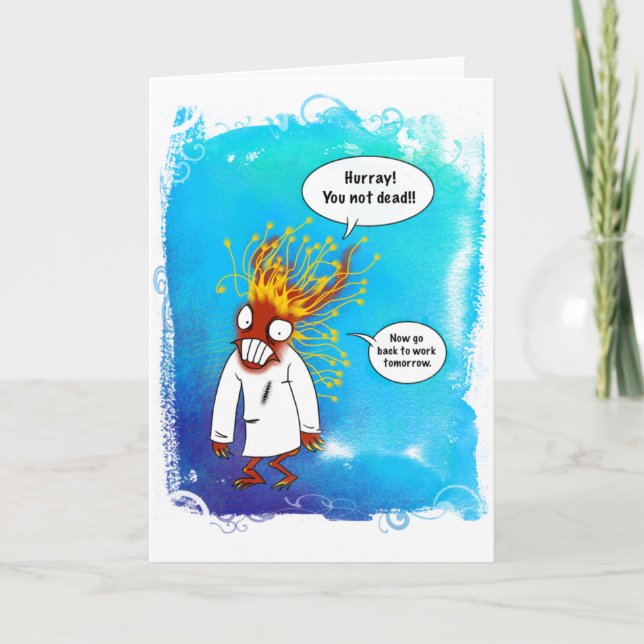 Carte Hurray ! Vous pas complètement ! (Devant)