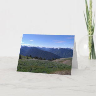 Carte Hurricane Ridge Blank Note card