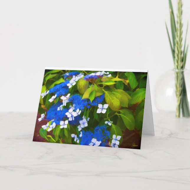 Carte Hydrangée (Devant)