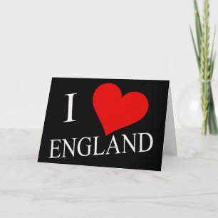 Carte I Heart England en poids gccnt