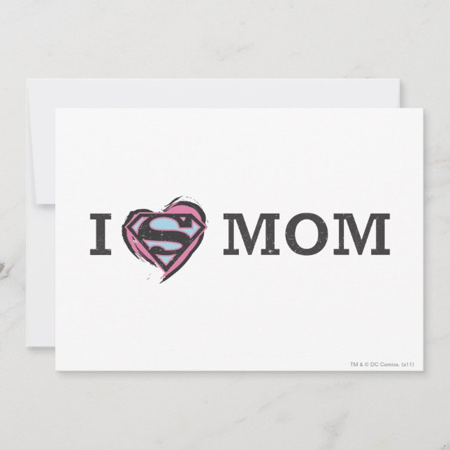 Carte I Heart Maman (Devant)