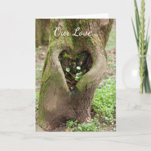 Carte I Lot You Heart Tree Greeting Card
