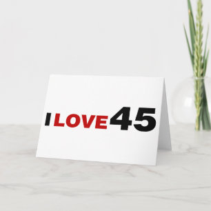 Carte I Love 45