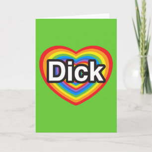 Carte I love Dick. I love you Dick. Heart