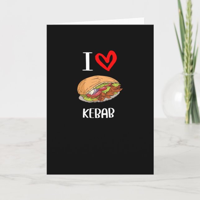 Carte I Love Doner Kebab (Devant)