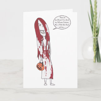 Carte I Love My Costume Greeting