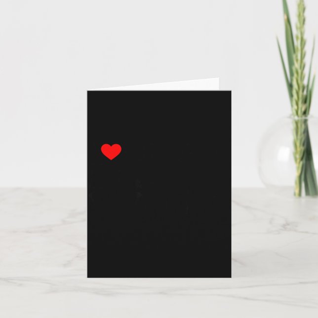 Carte I Love My Hot Black Wife  (Devant)