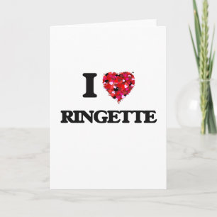 Carte I Love Ringette