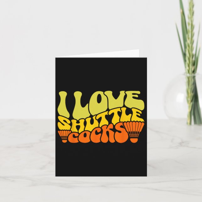 Carte I Love Shuttle S 4 (Devant)