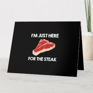 Carte I Love Steak Cadeau Ribeye House