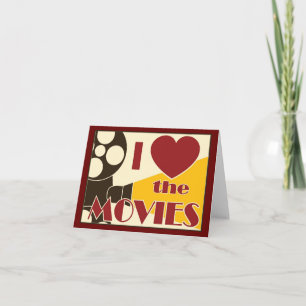 Carte I Love the Movies