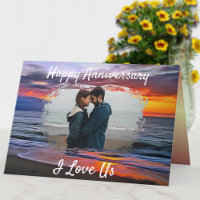 I Love Us Anniversary Puerto Sunset 1739