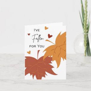 Carte I’ve Fallen for You - Pun Valentine's Day