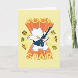 Carte Ice Bear - Rock Star
