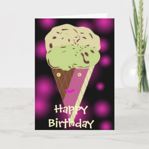 Carte Icecreamdesign, joyeux anniversaire