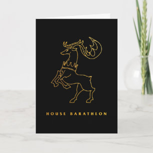 Carte Icône Baratheon de la maison