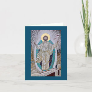 Carte Icône de la Résurrection du Christ