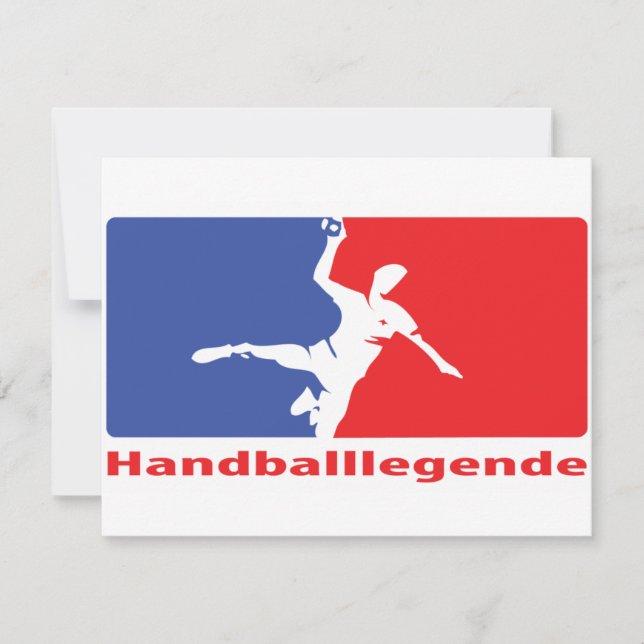 Carte Icône Handball Legende (Devant)
