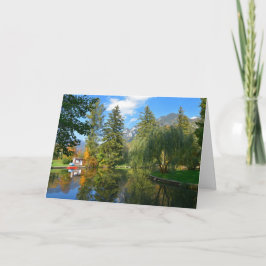 Carte Idéal de l'étang d'automne