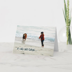 Carte If I Had Only Known Reunion Card