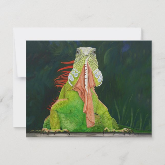 Carte Iguana Dude (Devant)