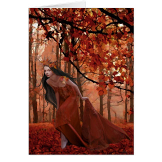 Carte II de rendez-vous d'automne
