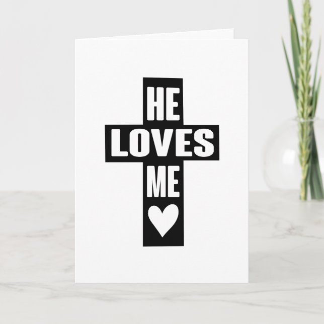 Carte Il Aime Comme Jésus Cite Dieu Art Love Art Citatio (Devant)