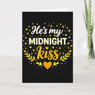 Carte Il est mon baiser de minuit Citation d'amour roman