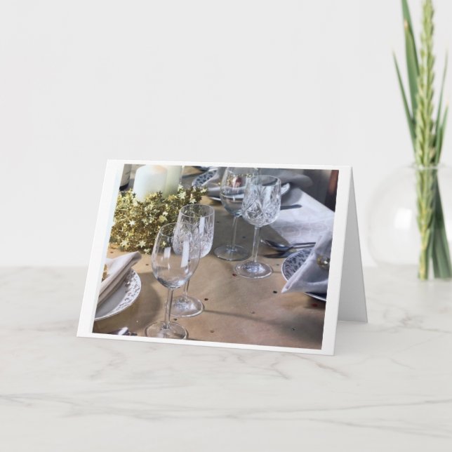 CARTE *IL EST TEMPS DE CÉLÉBRER* CETTE ÉPOQUE DE L'ANNÉE (Devant)