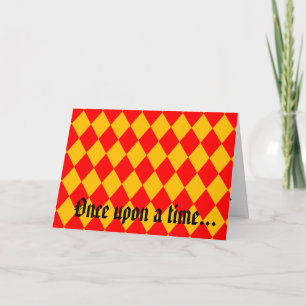 Carte "Il était une fois...Heureusement pour toujours." 