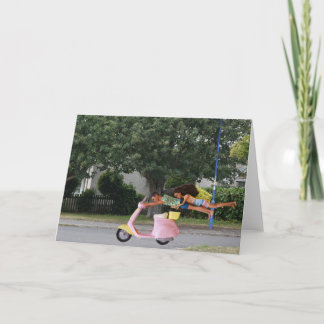 Carte Il faut juste rester accroché et continuer