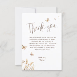 Carte Il Me Donne Du Merci De Fête des mariées De Papill