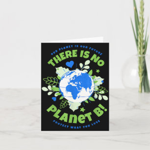 Carte Il n'y a pas de planète B Jour de la Terre 