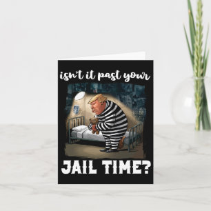 Carte Il Passe Votre Temps De Prison Drôle Comédie Anti-