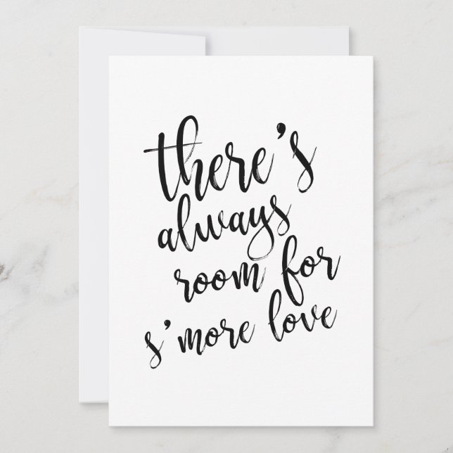 Carte Il y a toujours de la place pour s'afficher plus a (Devant)