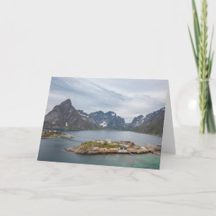 Carte Iles Lofoten Norvège