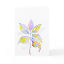 Illustration botanique de feuilles à l'aquarelle p