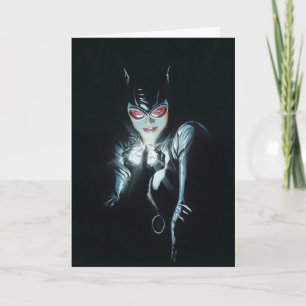Carte Illustration de Batman Catwoman face au mal de cou