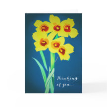 Illustration de fleurs de jonquille - À penser à v