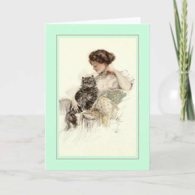 Carte Illustration de Harrison Fisher (Devant)