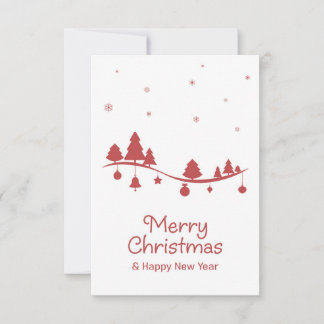 Carte Illustration de la saison de Noël en toute transpa