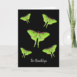 Carte Illustration de Luna Moth