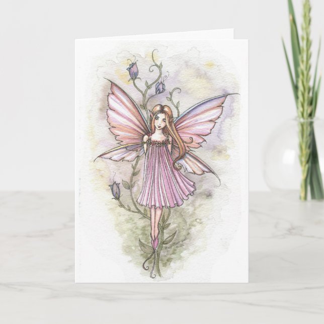 Carte Illustration de May Fairy par Molly Harrison Art (Devant)