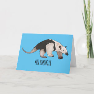 Carte Illustration de Tamandua
