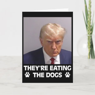 Carte Ils mangent les chiens Trump 2025 Élection Amériqu